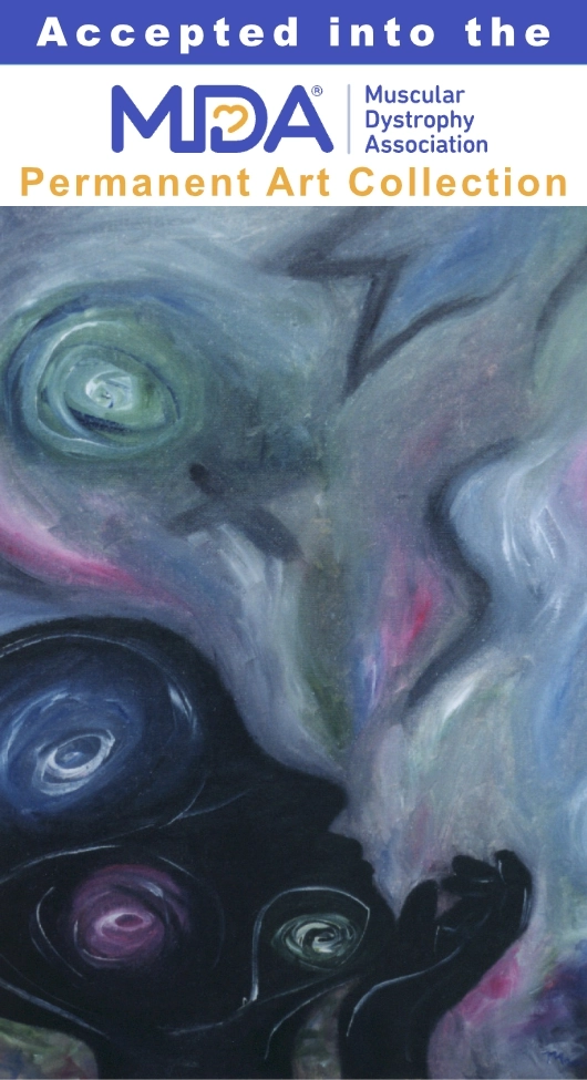 Accepted into the MDA Permanent Art Collection and Mental Chaos Painting Accepted into the MDA Permanent Art Collection and Mental Chaos Painting